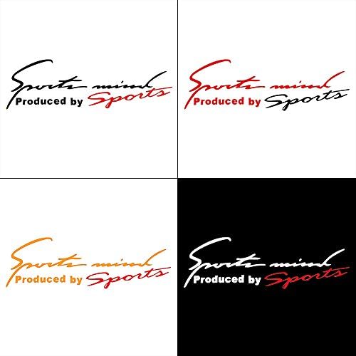 バイク 自動車のシール 高品質 光反射ステッカー 自動車装飾 眉車フロントステッカー レッド B0746d3y56 2円