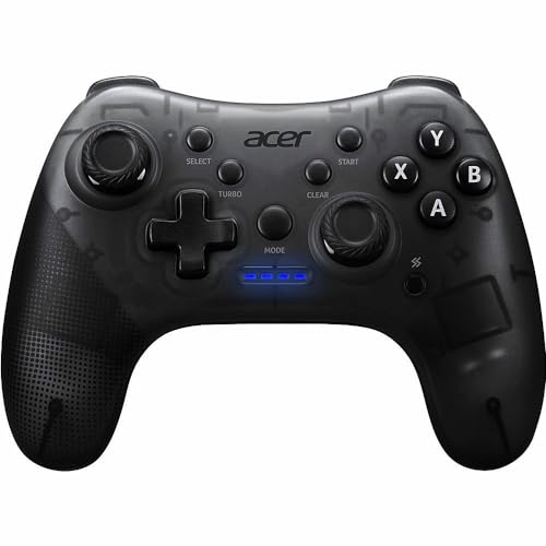 Photo 1 of Acer Gaming Controller GC501 - with Joysticks, Directional Pad, Turbo Button, Action Buttons & LED Indicator Lights - Certified Works with Chromebook - Compatible with Chrome OS, Windows & Android