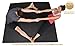 Square36 Large Yoga Mat, 6 Feet x 6 Feet (72