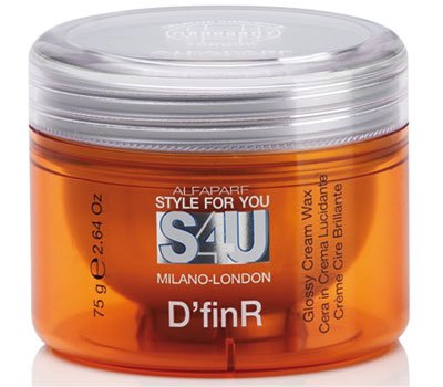 ALFA PARF S4u Definer Glossy Cream Wax for Unisex, 2.64 Ounce