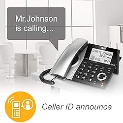 AT&T CL84107 DECT 6.0 Expandable Corded/Cordless