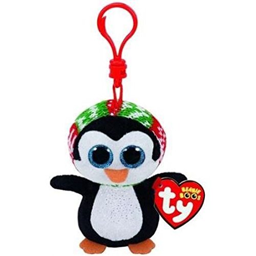 Ty - TY35106 - Beanie Boo's – Penelope The Penguin Keyring