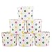 Webake Large Paper Baking Cup, 6oz Disposable Cupcake Muffin Cases, Jumbo Cupcake Liners, Set of 25 (Colorful dot)