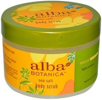 Alba Botanica: Natural Hawaiian Body Scrub Sea salt, 14.5 oz