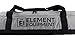 Element Equipment Deluxe Padded Ski Bag Single - Premium High End Travel Bag Heather Grey/Black 190