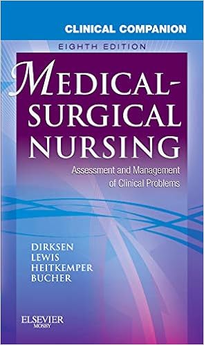 Buy Clinical Companion To Medical Surgical Nursing Assessment And Management Of Clinical Problems 8e Book Online At Low Prices In India Clinical Companion To Medical Surgical Nursing Assessment And Management Of Clinical Problems
