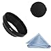 SIOTI 46mm Lens Hood, Matte Treatment Inside, Aluminum Material, Compatible with All Camera Lens S/C/N/F/O/P etc.(46mm)
