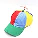 Multi-Color Propeller Helicopter Unstructured Baseball Cap for Women Men