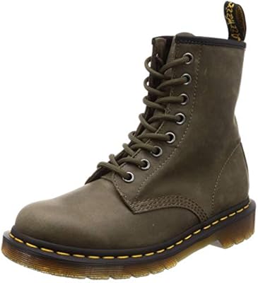 dr martens olive smooth