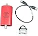 KING AL1000 Portable Satellite Antenna Alarm, Red