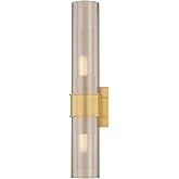 Corbett-Standard 505-02-VPB Granada - 2 Light Wall Sconce - 21.5 Inches Tall and 4.25 Inches Wide - Vintage Polished Brass