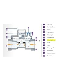 regulador de presión maxitrol in out para tubería de gas gas propano (LP), 3 4" FPT líquido, 1 2" PSI 5.5" 12" baño. 52 1012