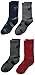 Under Armour Boys HeatGear Crew Socks,Rocket Red (984)/Black/Navy/Grey, Youth Large