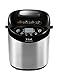 T-fal ActiBread Bread Maker, Bread Machine with Stainless Steel Housing, LCD Display, 2-Pound, Silver, Model PF311E