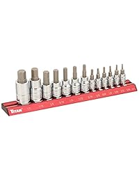 Titan 16123   Juego de llaves de vaso hexagonales (13 piezas)