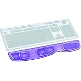Fellowes Keyboard Palm Support with Microban Protection, Gel, Purple (9183601)