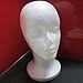Kekailu Female Head Model Wig Hair Hat Display Styrofoam Foam Mannequin Manikin