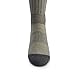 Merino Wool Crew Hiking Sock - Moisture Wicking Sock - Cushioned Sock - Gray Heather - Large