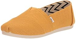 TOMS Women's Alpargata Loafer Flat, Golden Yellow