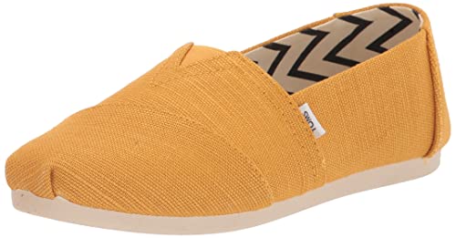 TOMS Women's Alpargata Loafer Flat, Golden Yellow