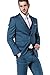 MOGU Men's Slim Fit 3 Piece Dress Suits Prom Dress Suit Set