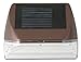 Moonrays 95028 Mini Solar Deck Wall Mounted Sconce (Warm, White LED Light, Rectangle)