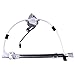 cciyu Rear Driver Side Power Window Regulator w/Motor Replacement for 2003-2007 CTS,2002-2007 Liberty 748-569