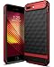 Caseology Parallax for Apple iPhone 8 Plus Case (2017) / for iPhone 7 Plus Case (2016) - Award Winning Design - Black/Red