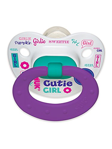 nuk baby girl pacifiers