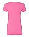 Next Level Womens Tri-Blend Deep V Tee 6740 -VINTAGE PINK 2XL