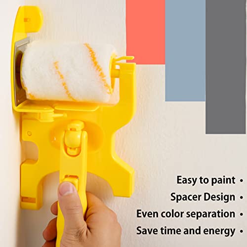 Paint Edger Roller Brush Handheld CleanCut Paint Roller Brush