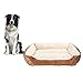 Animals Favorite New Rectangle Pet Bed with Dog Paw Print (25