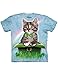 St Patrick's Day Cute Irish-themed Cat Lovers Rainbow T-Shirt