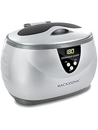 Magnasonic Professional Ultrasonic Jewelry Cleaner with Digital Timer for Eyeglasses, Rings, Coins (MGUC500)