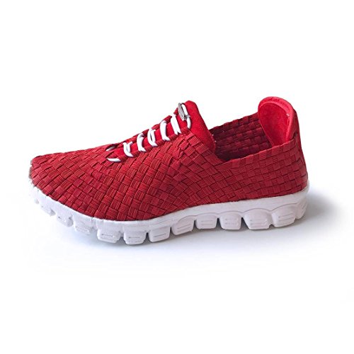 ZEE ALEXIS Women's Danielle-A Women's Fashion Sneaker Red,7