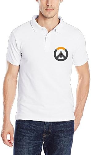 MEGGE Men's Over Game Watch Comfortable Short Sleeve Uniforms Polo Shirt XL