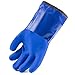 Better Grip Heavy Duty WINTER Premium Double Coated PVC Cold Resistant Snow Blower Insulated Gloves, Large (Blue, 1 Pair)