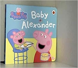 peppa pig baby alexander book