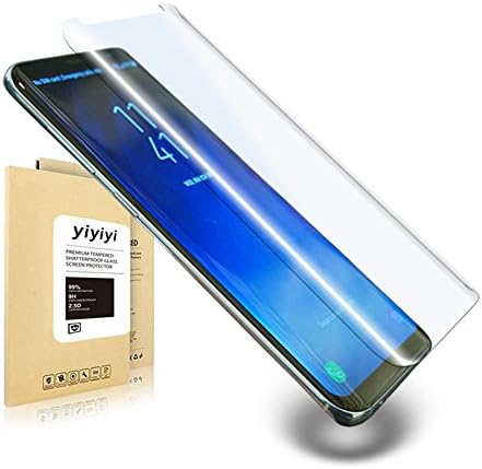 Galaxy S8 Screen Protector,YiYiYi [Case Friendly][Scratch Resistant][3D Curved] HD Clear Glass Screen Protector for Samsung Galaxy S8 Clear