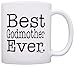 Godmother Gifts Best Godmother Ever Christening Gift Baptism Gift Coffee Mug Tea Cup White