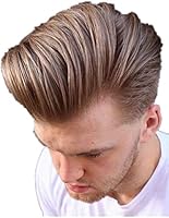 Nlw Blonde Hair Toupee For Men Light Color Hair Pieces For Men