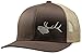 LINDO Trucker Hat - Bugling Elk (Brown/Tan)