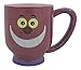 Disney Parks Exclusive Cheshire Cat Face Inner Striped Handle Oversized Coffee Mug