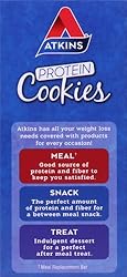 Atkins Chocolate Chip Protein Cookie, Protein