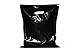 Merchandise Bags 9x12, Plastic Retail Bags: ACME Bag Bros 200 Small Glossy Black & White Plastic Merchandise Bags with Handles 9x12