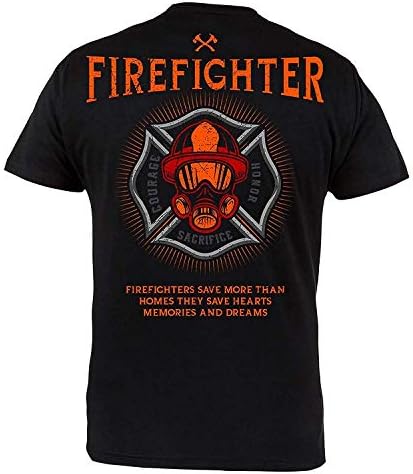 Rule Out T-Shirt Firefighter Save More Than Homes. Courage. Sacrifice. Honor. Gym. Taining. Sportswear. Fire Brigade. Casual.