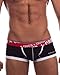 Croota Mens Underwear, Low-Rise Boxer Brief, Multi-Colored Waistband