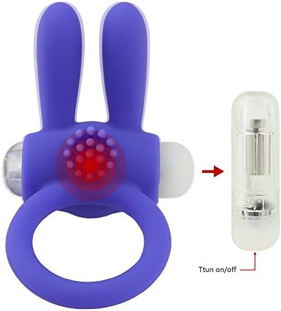 Strong Vibration Delay Ring Silicone Massage Ring