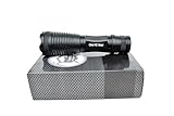 Tactical LED Flashlight with 1 Rechargeable Battery and Charger by OneHD Gear|High Power, Water Resistant Light|Pocket Size Survival, Hunting and Emergency Equipment with Adjustable Focus & 5 Modes