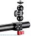 Neewer Field Monitor Mount with 1/4-inch Screw and 360-Degree Rotatable for DJI Ronin-M Handheld Gimbal, Fit All Rods with Diameter 24.9mm-25.5mm